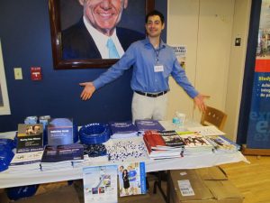 Our Campus Regional Coordinator at the Florida Loves Israel Conference at Gainesville