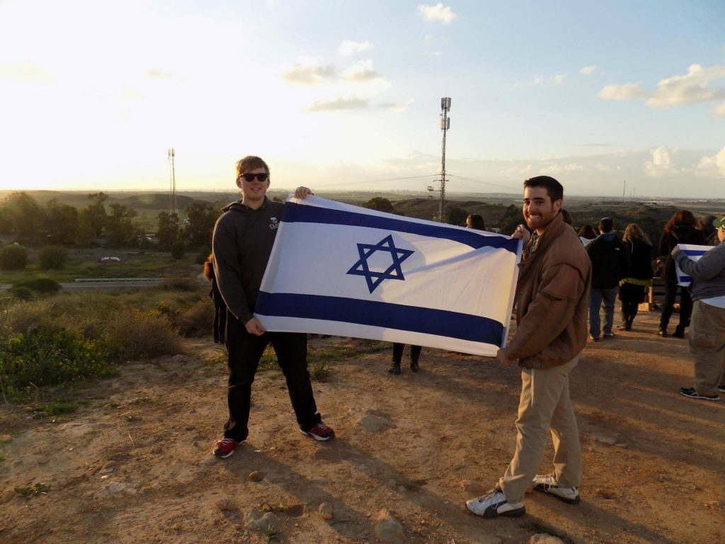 Patrick Fox in Sderot, Israel.