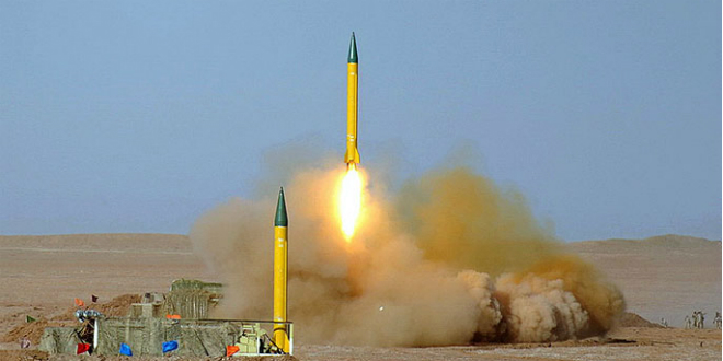 Iranian Missile Test
