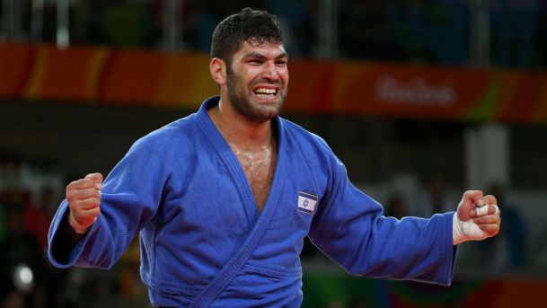 Or Sasson, Israeli Judoka, two-time medal winner Olympian. Source: Haaretz