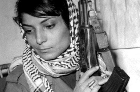 Leila Khaled after the airplane hijacking. Source: alchetron.com