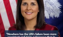Nikki Haley Stands up for Israel at the United Nations