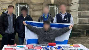 Jewish Students at the University of Leeds Targeted by Vandals While Tabling